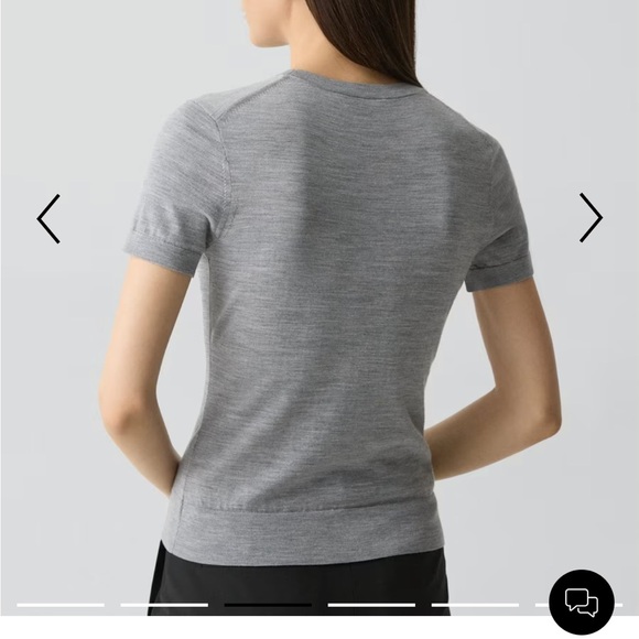 Theory Regal Wool Sweater Tees Sz S - two for $65 - Picture 7 of 14